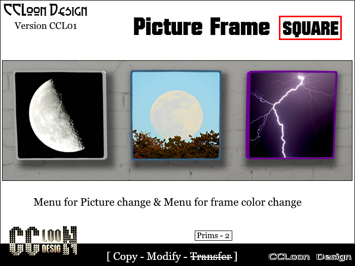 CCL Design - Picture Frame CCL001