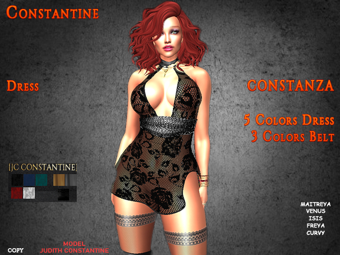 [JC CONSTANTINE] Constanza Dress