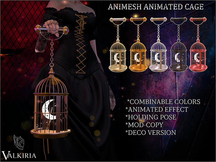 * VALKIRIA * ANIMESH HAND HOLDING CAGE