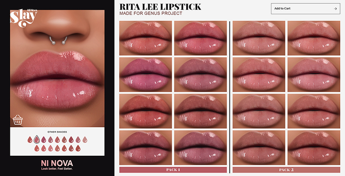 NI NOVA. Rita Lee (Genus) Pack 1 (Unpacker)