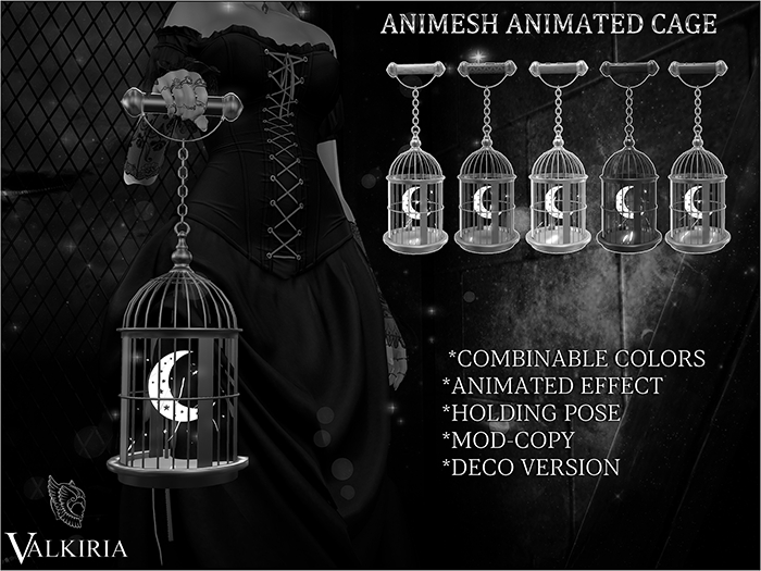 *VALKIRIA* ANIMESH HAND HOLDING CAGE (DEMO)