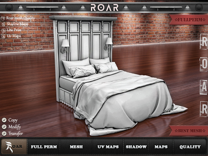 {::ROAR::} Full Perm Bed #2137