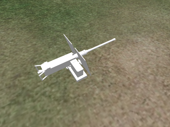 35mm machinegun shielded mesh