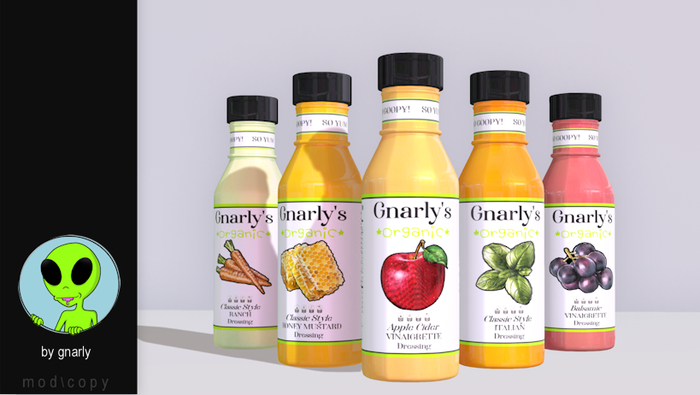 G/\/ARLY:: Sauce Set - Dressing Fancy