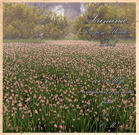 .Lunaria. Pompom Meadow - Pink 