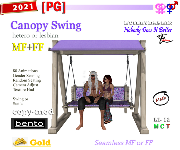 [PG] A+ Canopy Swing - MF+FF