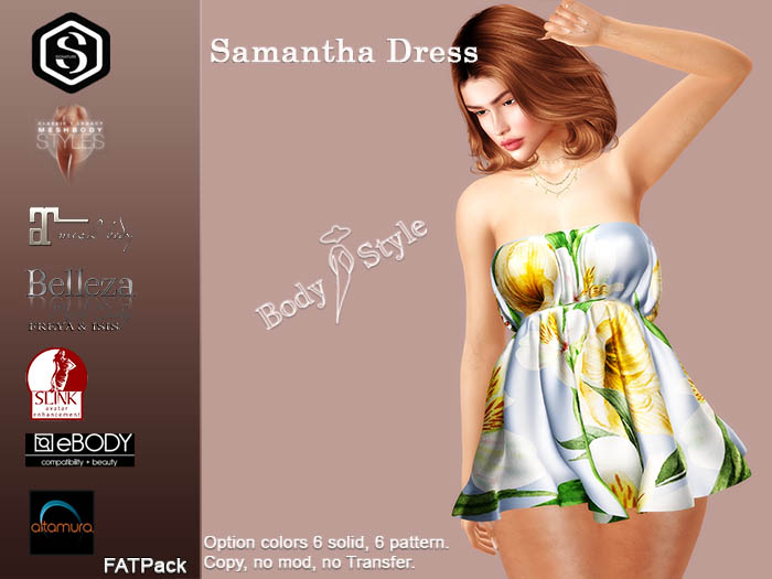 [BS] Body & Style Dress Samantha Fatpack ''OFF"