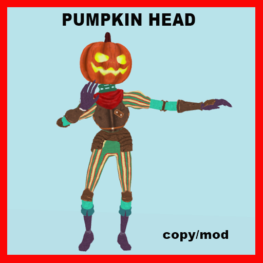Pumpkin Head Animesh copy/mod
