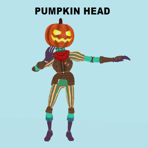 Pumpkin Head Animesh