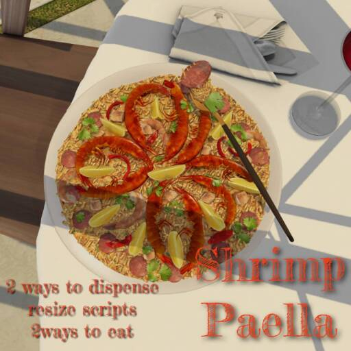 [S.S] Shrimp Paella (Dispenser)