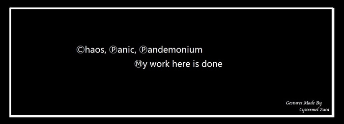 My work here is done- made by cy