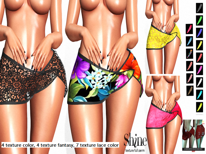 AJ  #SHINE_ SKIRT VISION  _TEXTURE FULL PERM