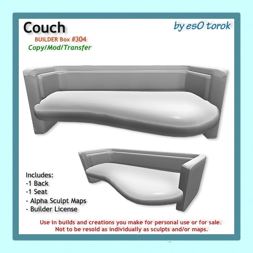 Couch Builder Box 304