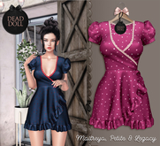 DEAD DOLL - Agata Dress - Wine