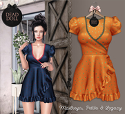 DEAD DOLL - Agata Dress - Orange