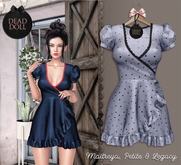DEAD DOLL - Agata Dress - Indigo