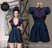 DEAD DOLL - Agata Dress - Blue