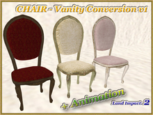 CHAIR - Vanity Conversion v1 (2 LI) (Full perm)