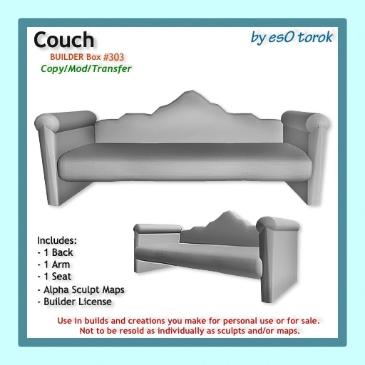 Couch Builder Box 303