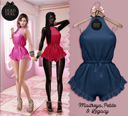 DEAD DOLL - Nerea Romper - Blue