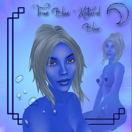 (* True Blue *) Natural Blue Skin Set