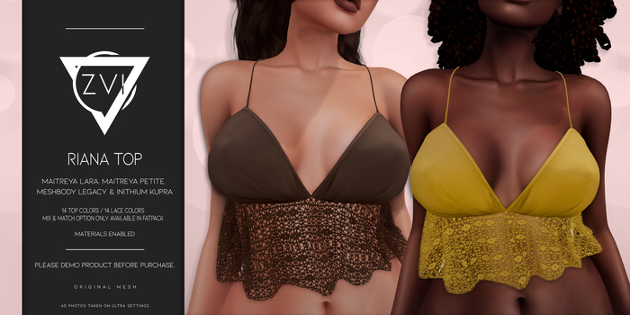 ZVI. Riana Top - Fatpack