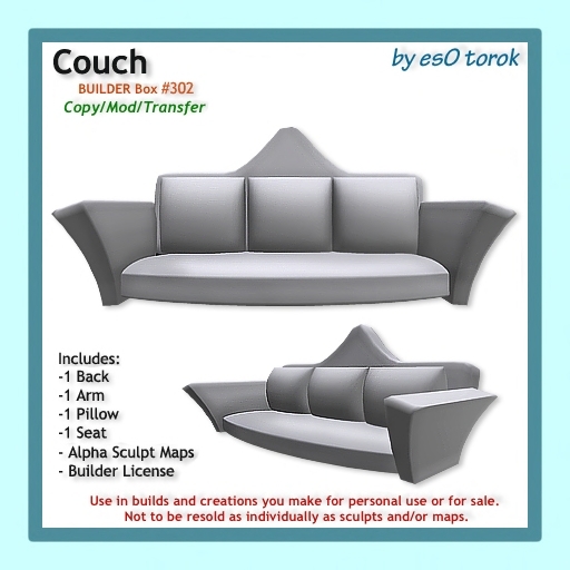 Couch Builder Box 302