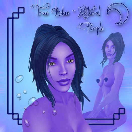 (* True Blue *) Natural Purple Skin Set