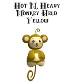 Hot N Heavy - Stuffed Monkey Yellow Held