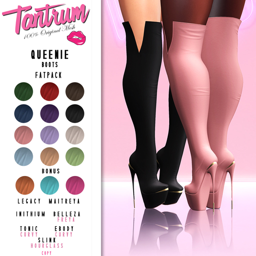 Tantrum - Queenie Boots - Fatpack