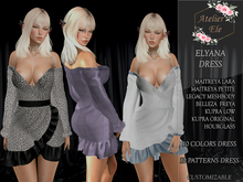 {AE}  ELYANA DRESS Maitreya Petite Legacy Perky Kupra Low