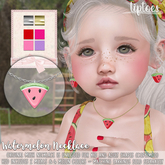 . tiptoes - Watermelon Necklace