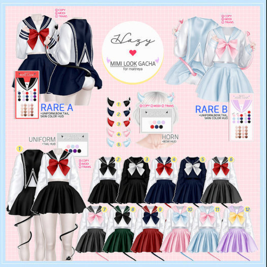 Hazy. MIMI Look. Uniform 6