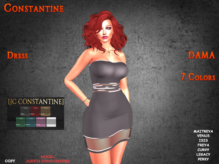 [JC CONSTANTINE] Dama Dress