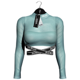Emery Blessed Turtleneck Aqua