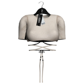 Emery Vallarta Top Ecru