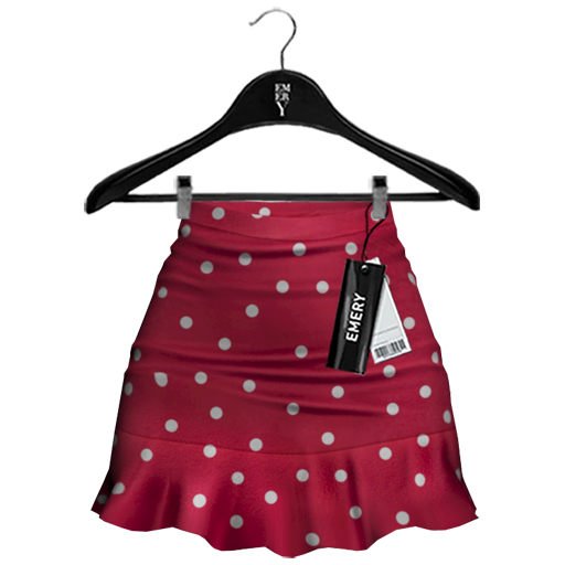 Emery Holbox Skirt Red