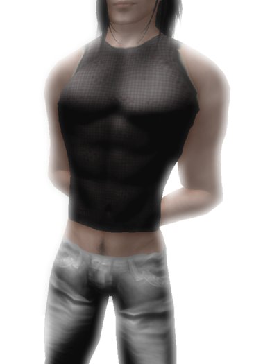 Mans Black cotton top