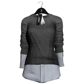 Emery Jalisco Sweater Shirt Dress City
