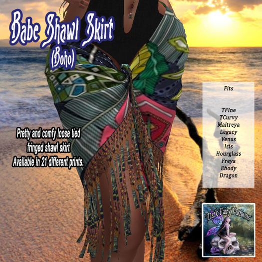 (wear me) DFF Babe Shawl Skirt #21