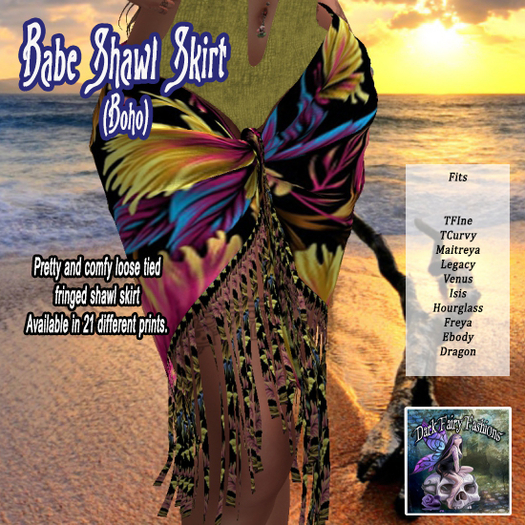 (wear me) DFF Babe Shawl Skirt #18