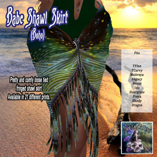 (wear me) DFF Babe Shawl Skirt #15