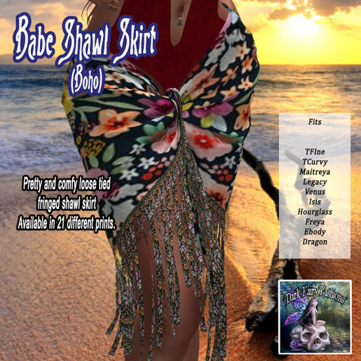 (wear me) DFF Babe Shawl Skirt #14