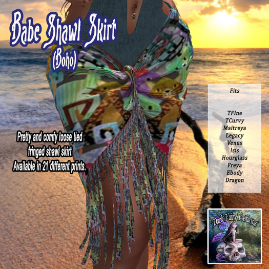 (wear me) DFF Babe Shawl Skirt #13