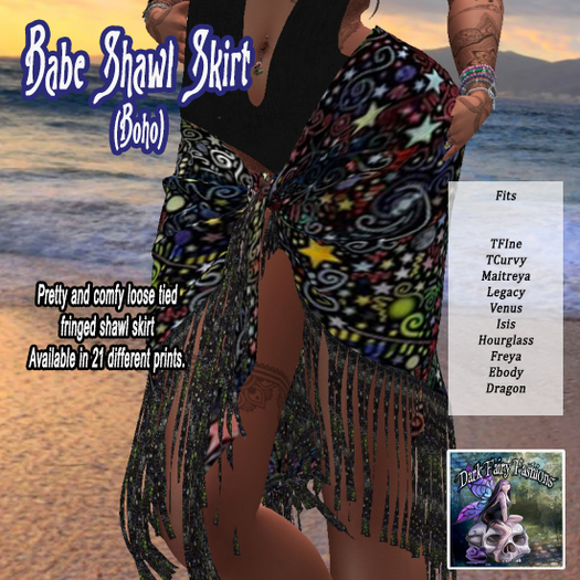 (wear me) DFF Babe Shawl Skirt #12
