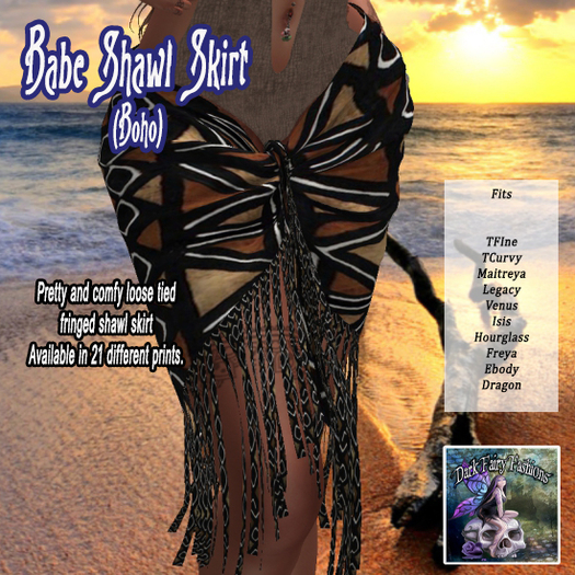 (wear me) DFF Babe Shawl Skirt #11