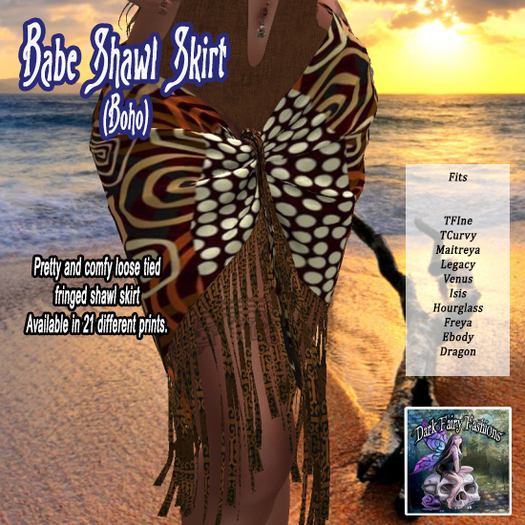 (wear me) DFF Babe Shawl Skirt #10