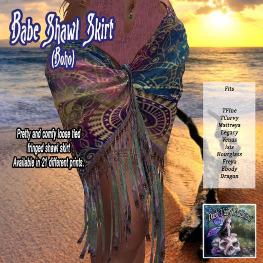 (wear me) DFF Babe Shawl Skirt #9