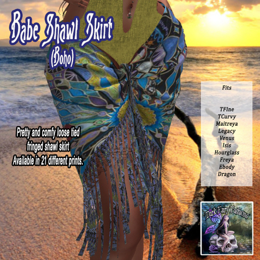 (wear me) DFF Babe Shawl Skirt #8