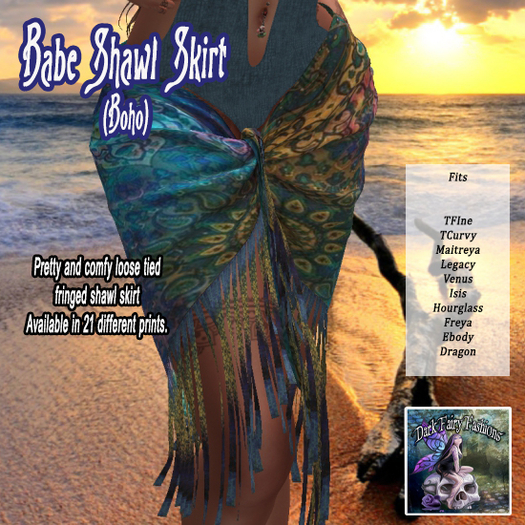 (wear me) DFF Babe Shawl Skirt #7